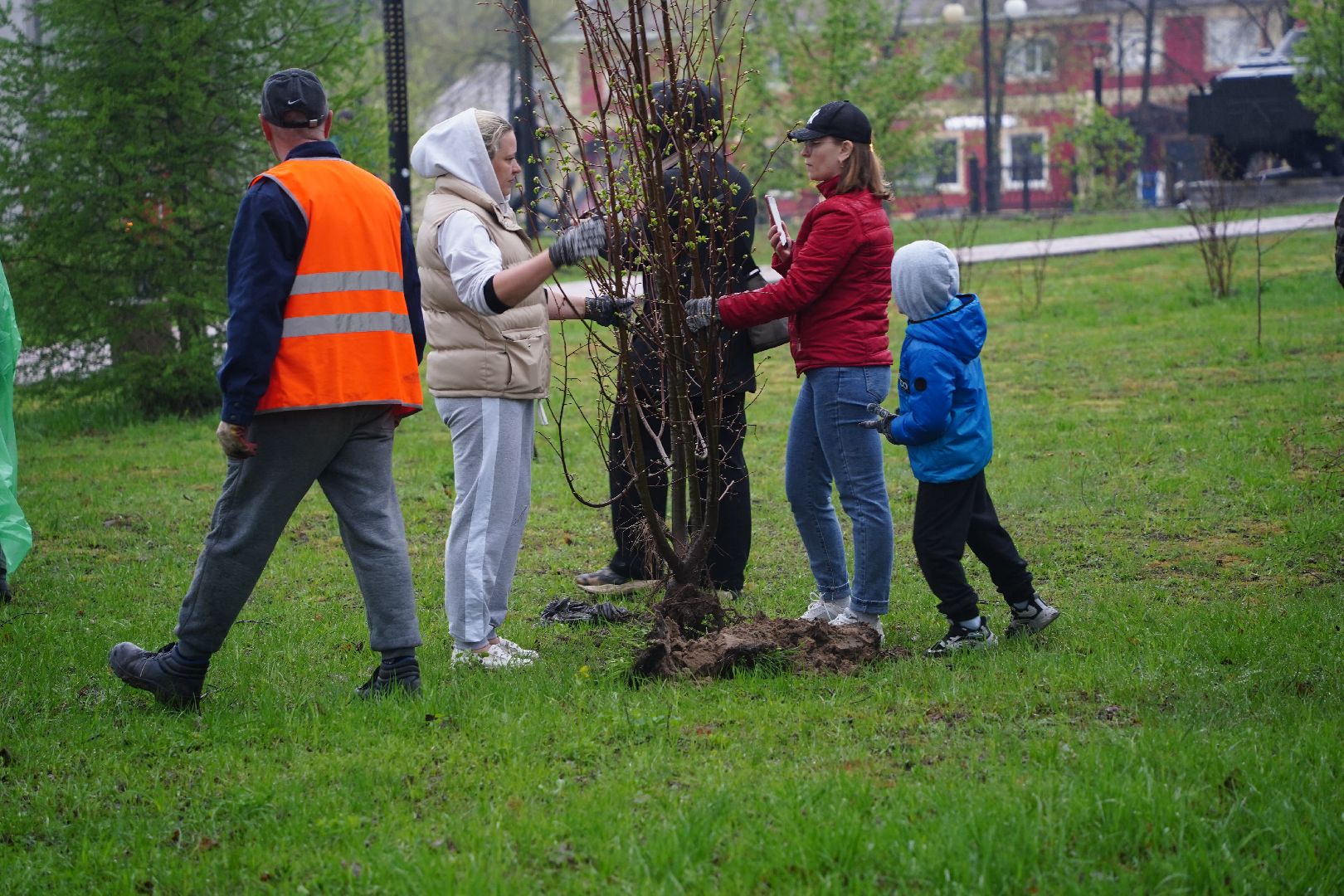 ДК Косякова, парк Крестов брод, Рошаль, общеобластной субботник, Большая Шатура,