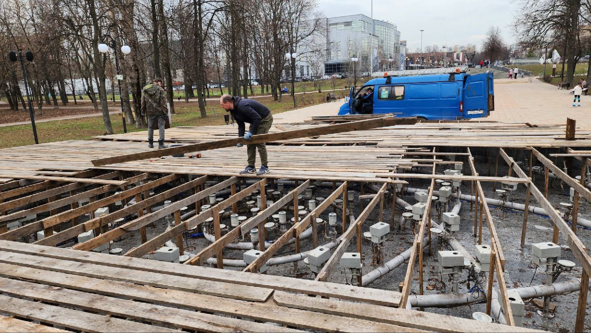 люберцы, Светомузыкальный фонтан, глава городского округа люберцы владимир волков,