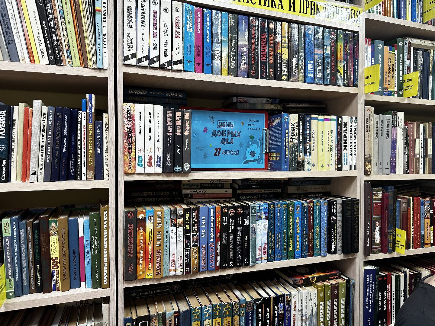 воскресенск, день добрых дел, школьники, библиотека,