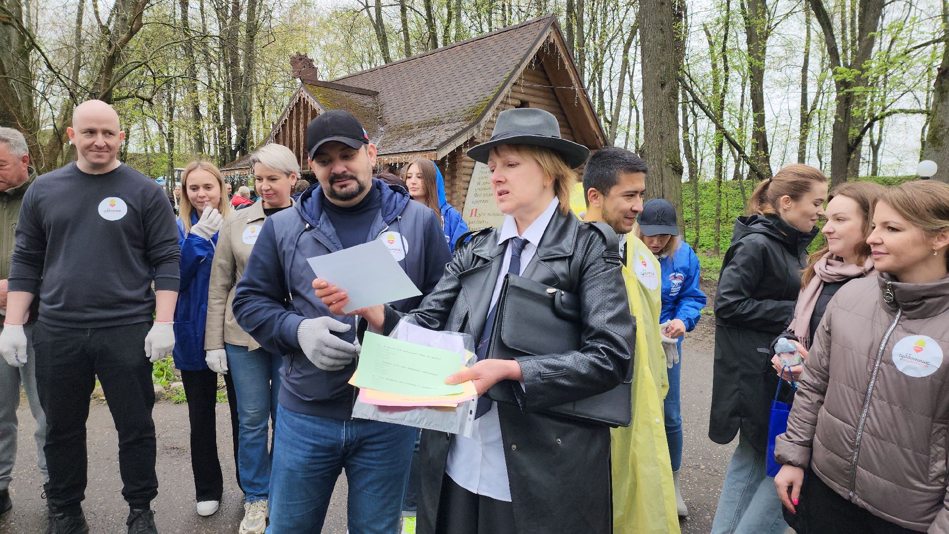 Парк, парк городок, общественный огород, субботник, день добрых дел, руза, рузский городской округ,