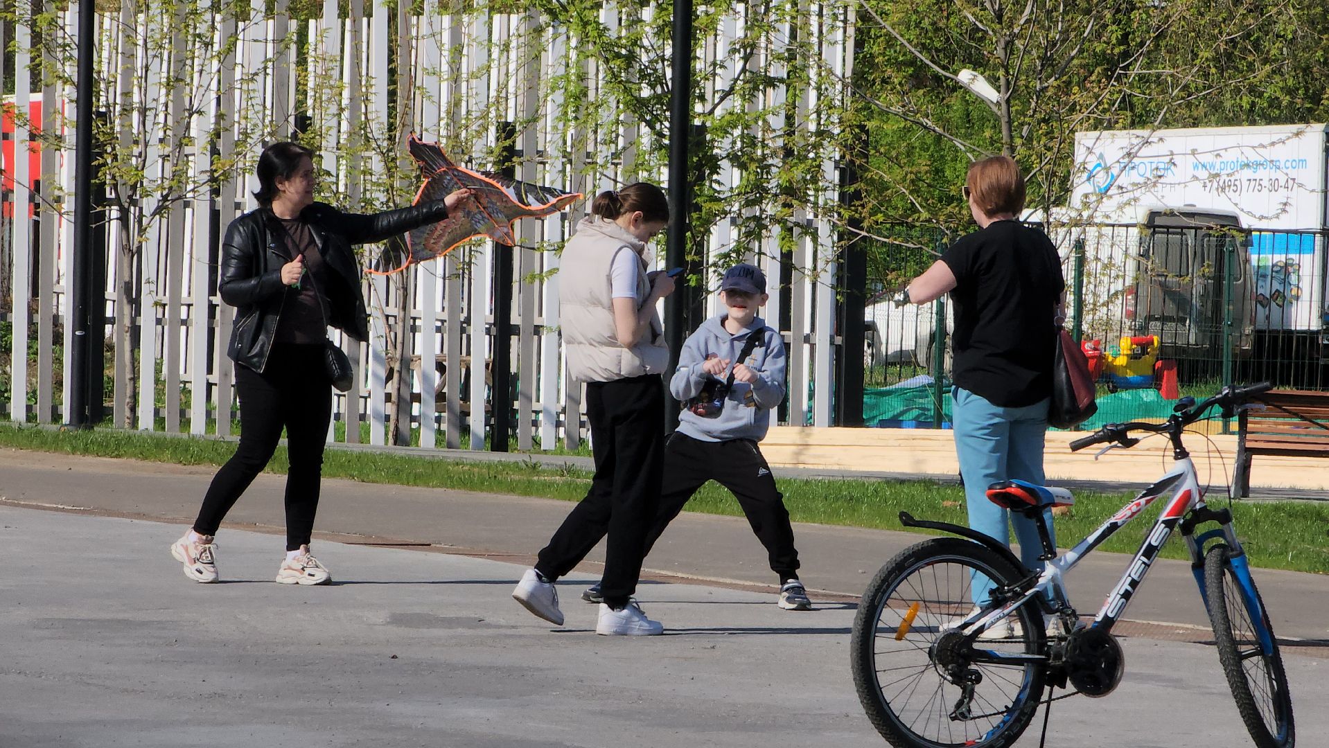 воздушные змеи, долгопрудный, парк