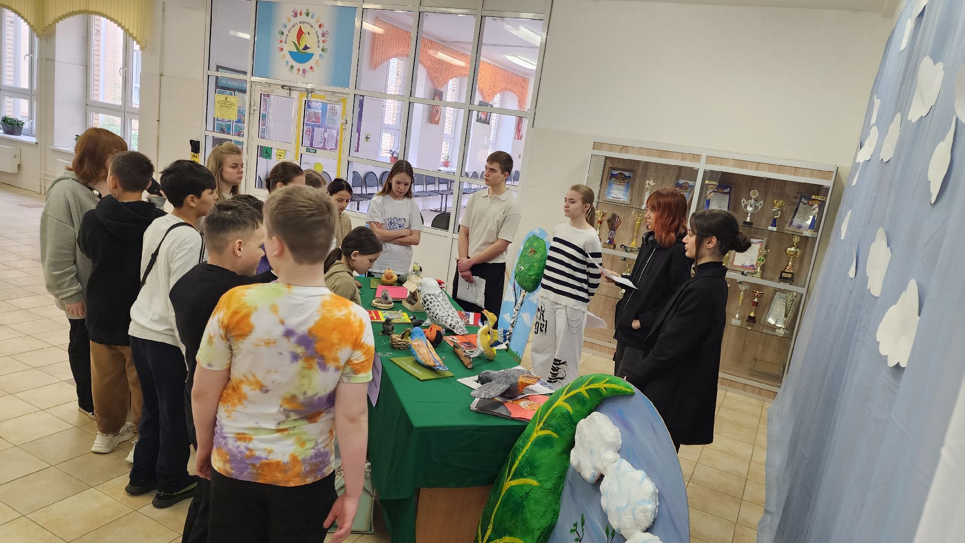 Подольск, Гимназия 7, Поднятие флага, день добрых дел,