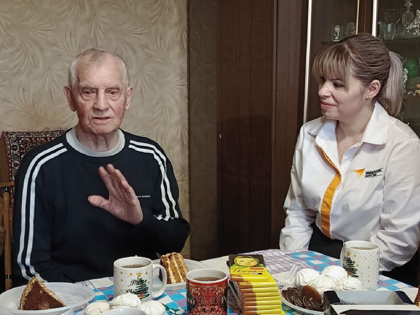 Солнечногорск, день добрых дел, школьники, Ветеран, Ученики,