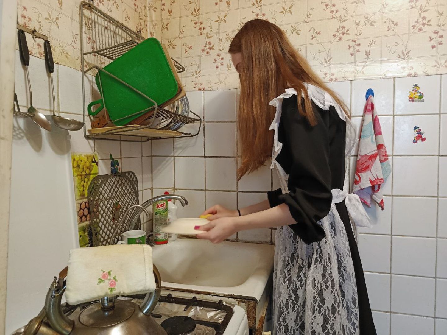 Солнечногорск, день добрых дел, школьники, Ветеран, Ученики,