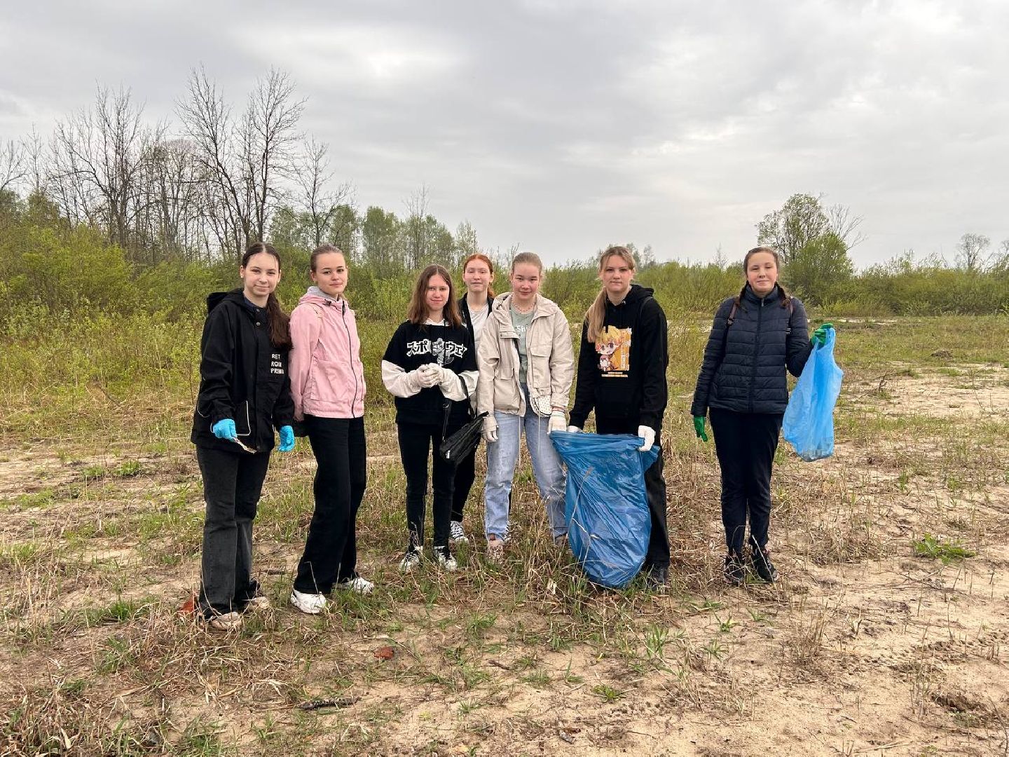 общеобластной субботник, день добрых дел, озеро Юбилейное, Рошаль, рошальский лицей, Большая Шатура, парк Крестов брод, озеленение,