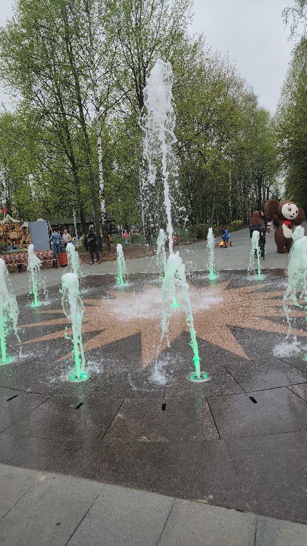 долгопрудный, фонтан, субботник, струи, детство,