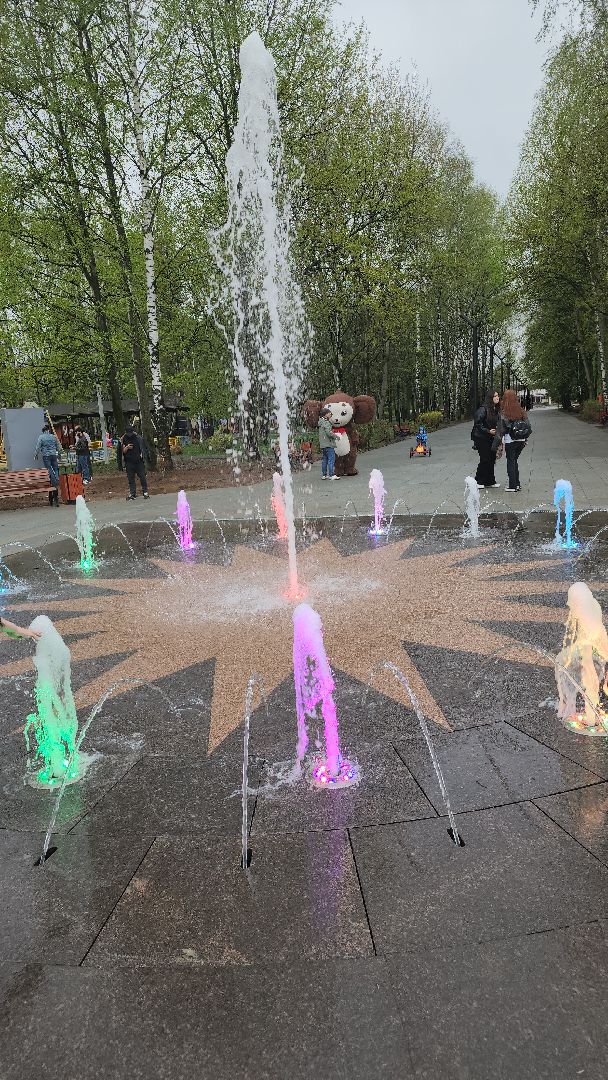 долгопрудный, фонтан, субботник, струи, детство,