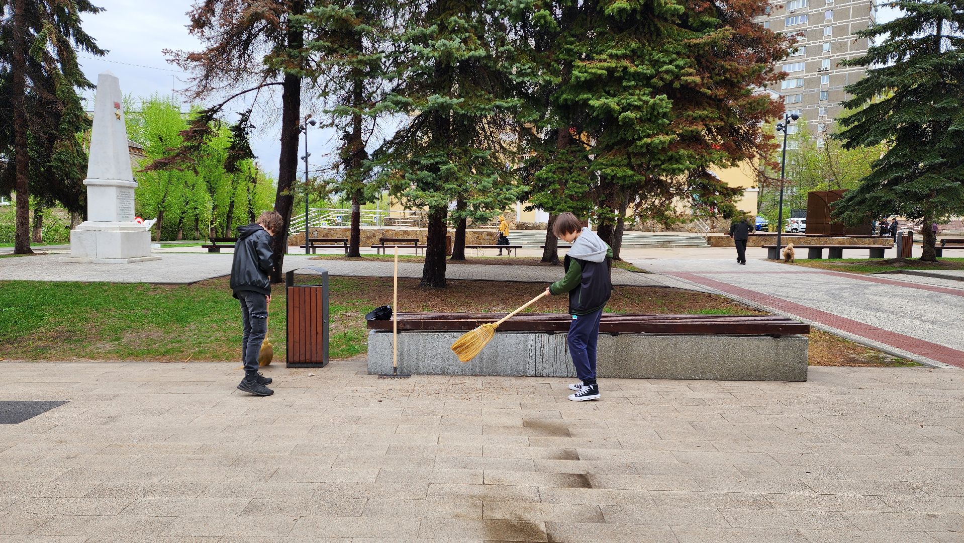 день добрых дел, общероссийский субботник, школа 1,