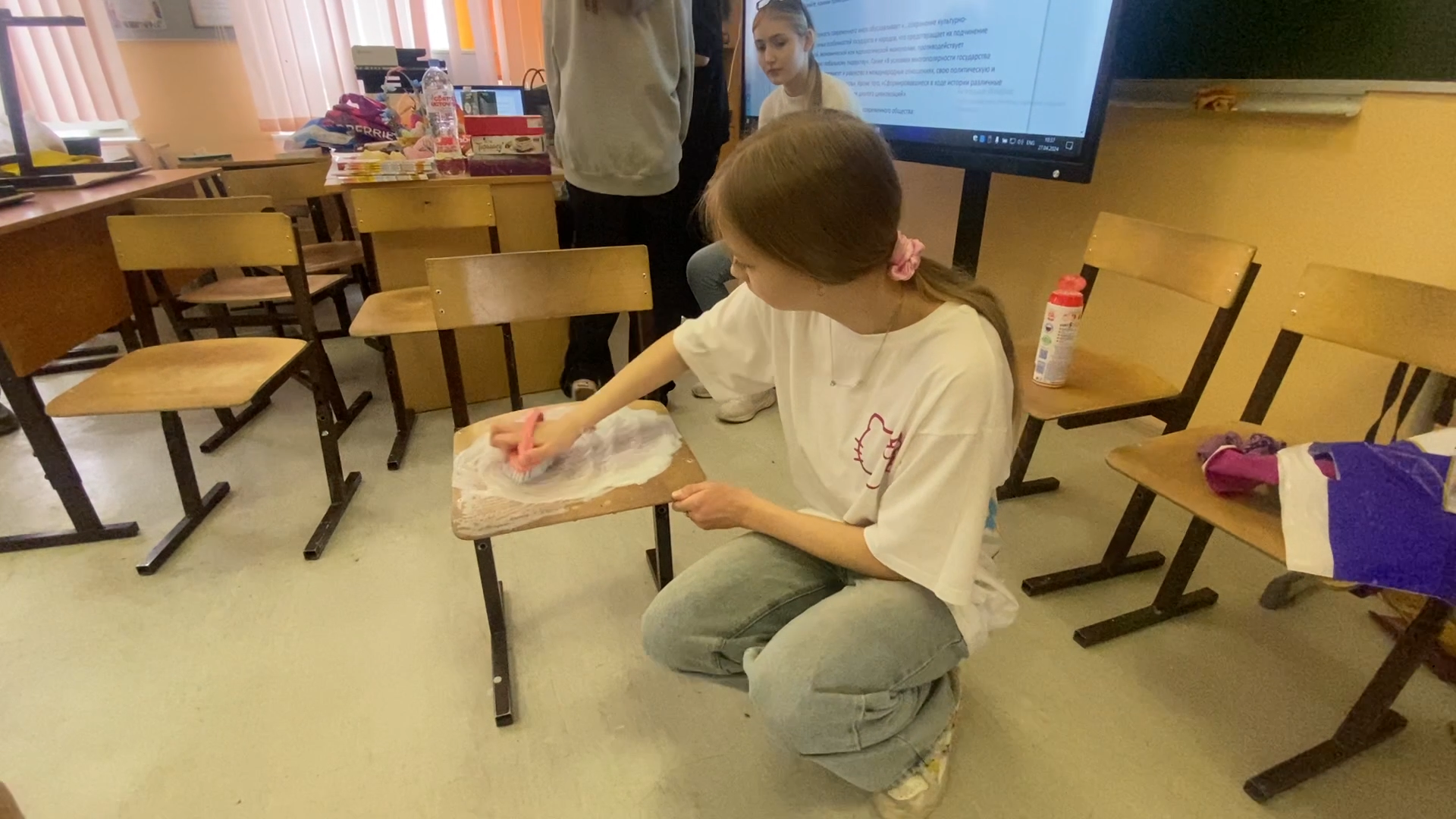 школа перспектива власиха, субботник во власихе, день добрых дел, наведение порядка, школа Перспектива,