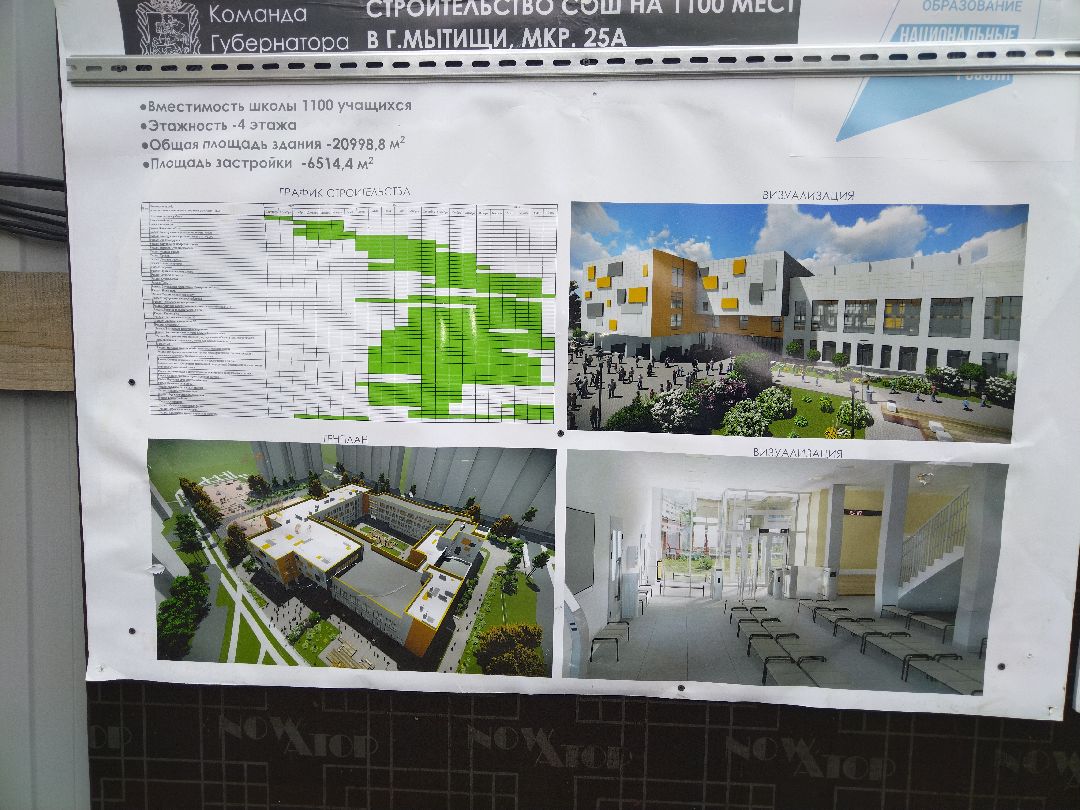 Мытищи, школа, Рупасово, 25А