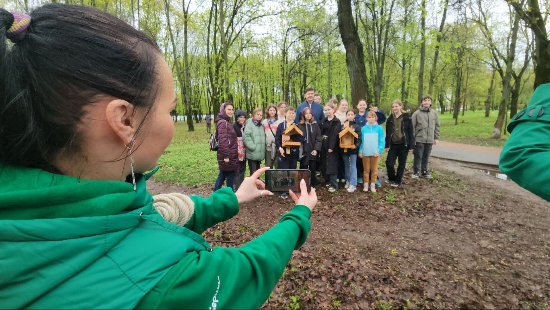 глава городского округа люберцы владимир волков, Центральный парк Люберец, Беличья тропа, белки,