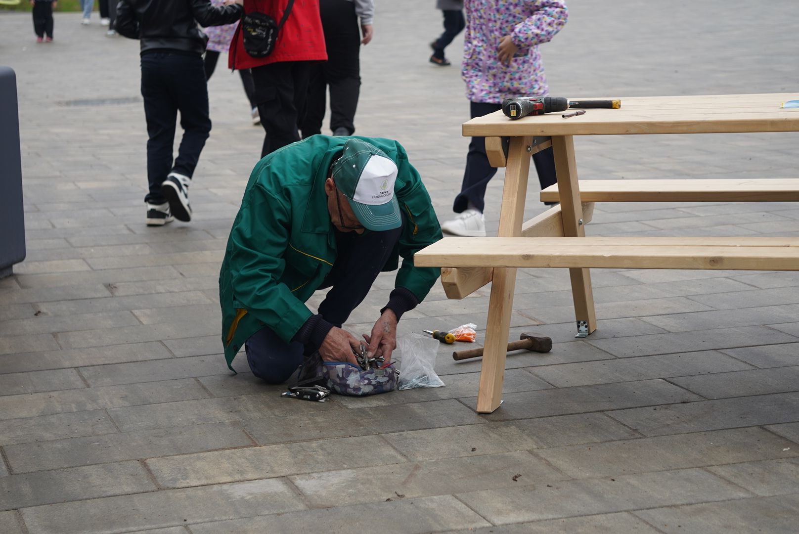 Павловский Посад, городской округ павловский посад, люди, парк, отдых, благоустройство, день добрых дел,