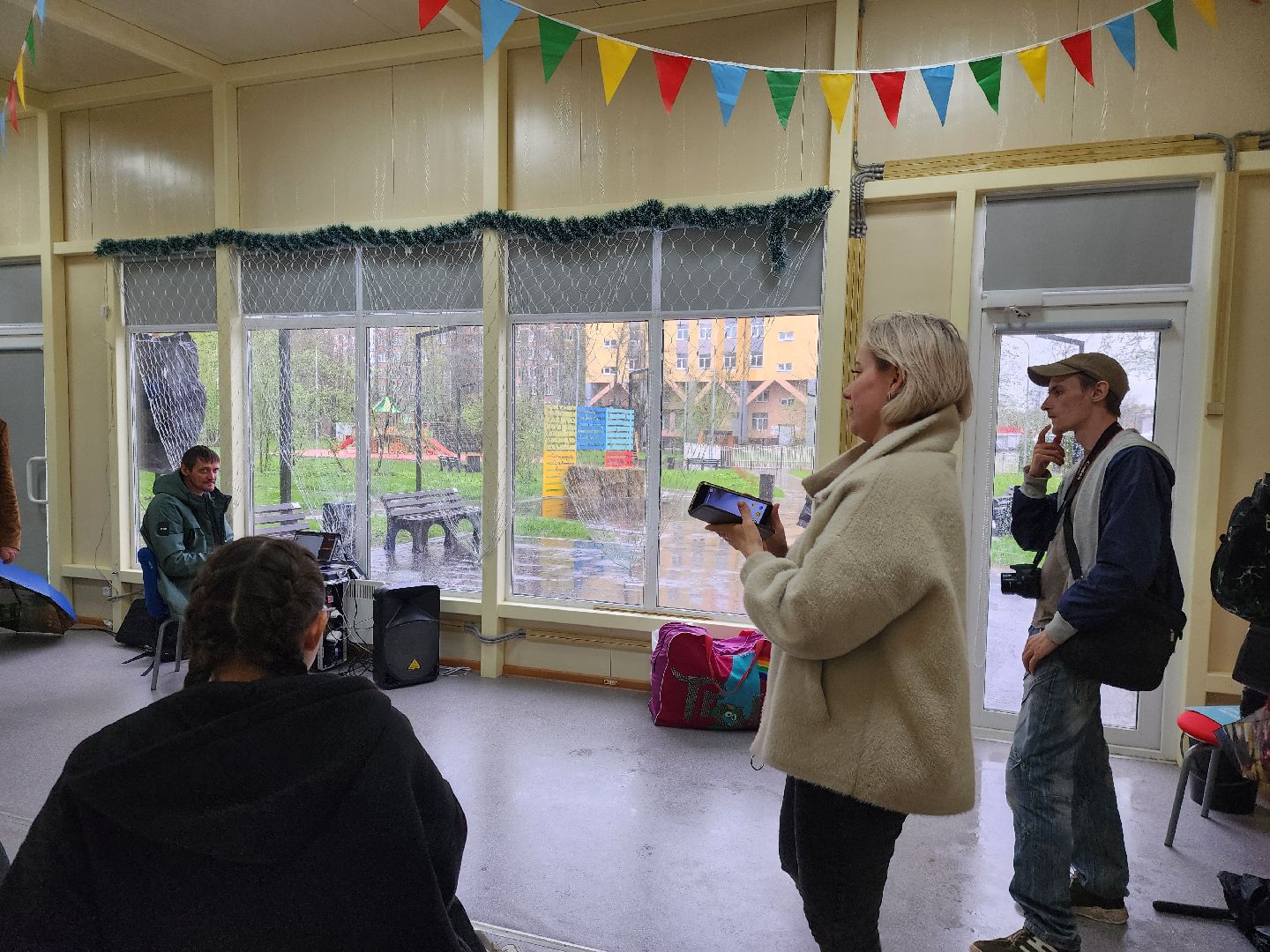 ногинск, парки подмосковья, дождь, радость, общество,