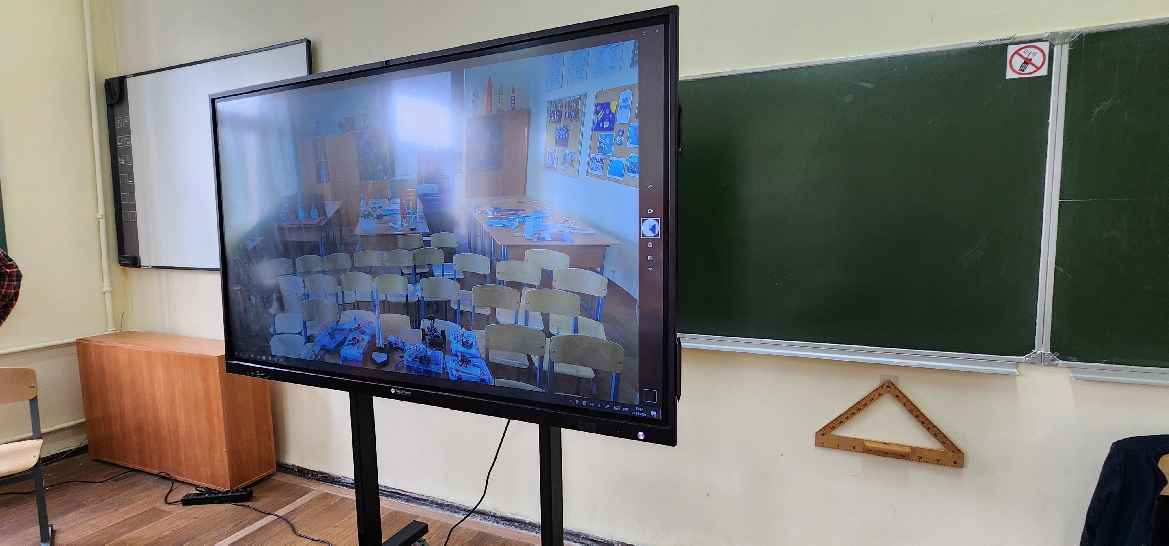 космический класс, Востряковский лицей 1, Домодедово, Александр Гребенкин, МКС, Роскосмос,