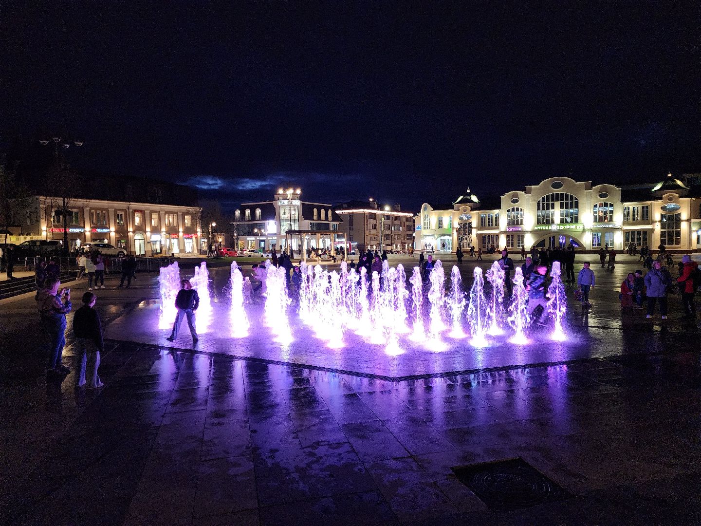 Ногинск, Фонтаны, Шоу фонтанов, Общество, Люди, Жители,