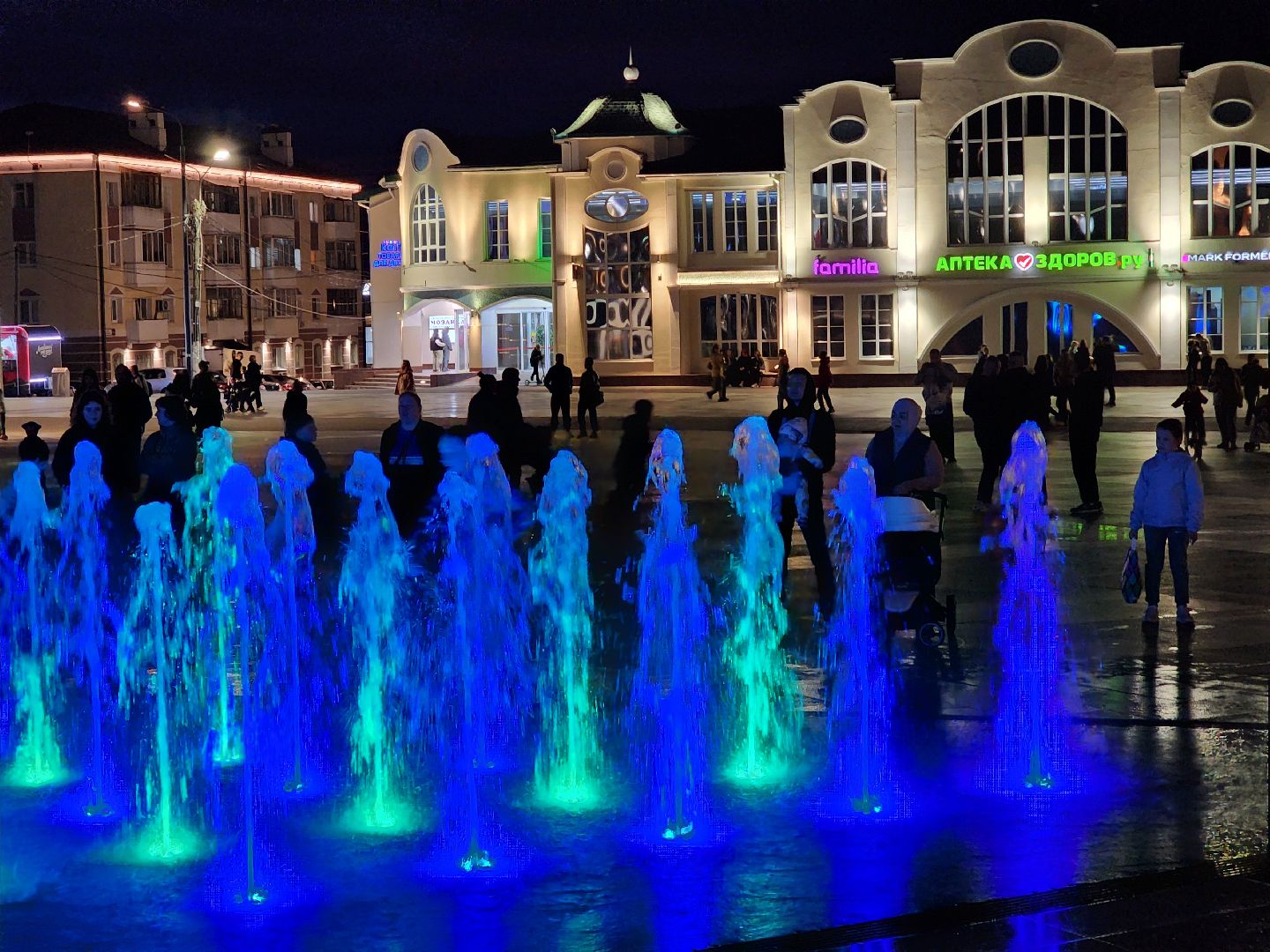 Ногинск, Фонтаны, Шоу фонтанов, Общество, Люди, Жители,
