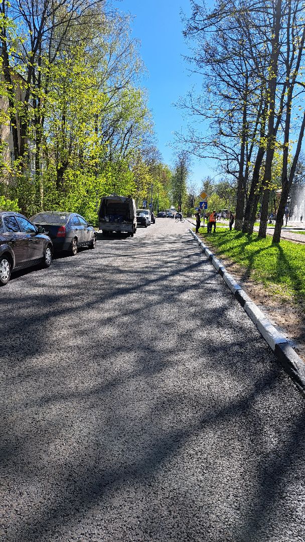 Бордюр, Покраска бордюра,