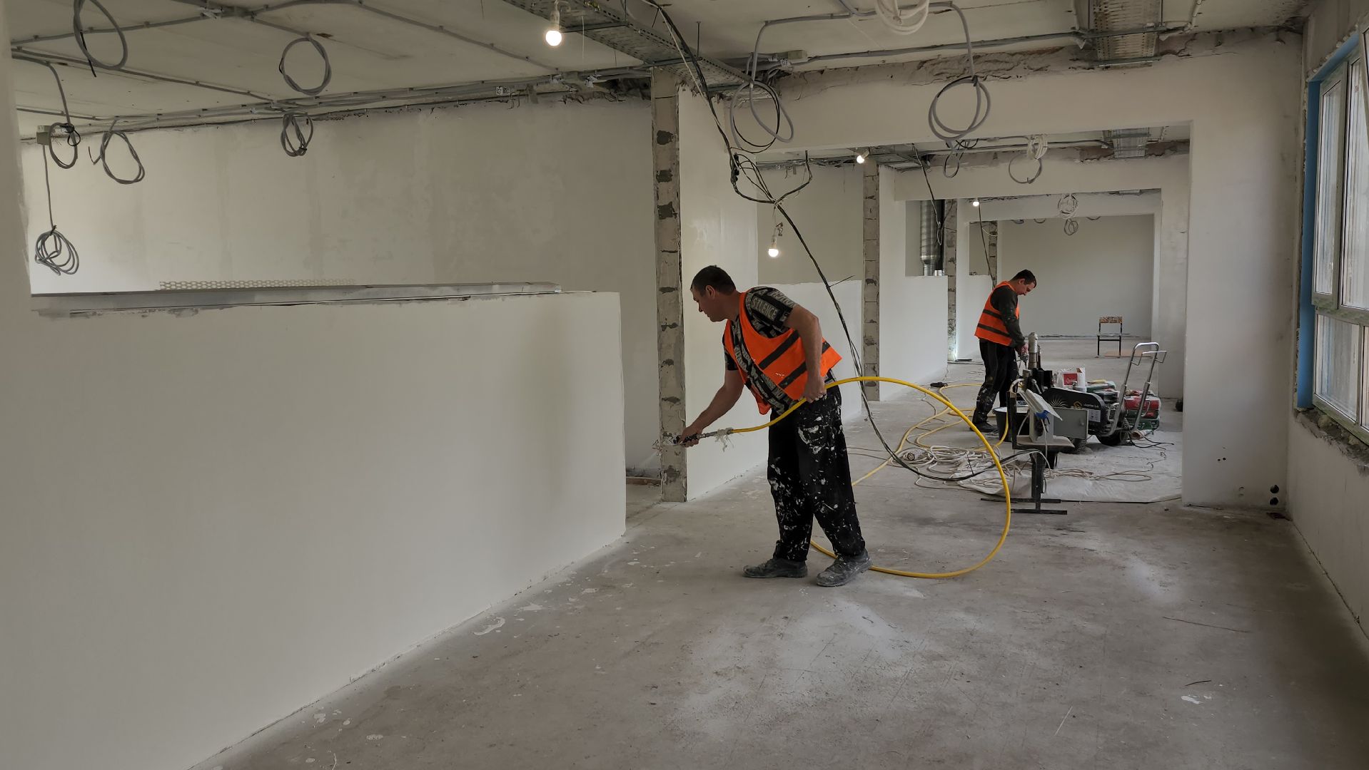 серпухов, школа 11, улица центральная, строительная готовность, капитальный ремонт,