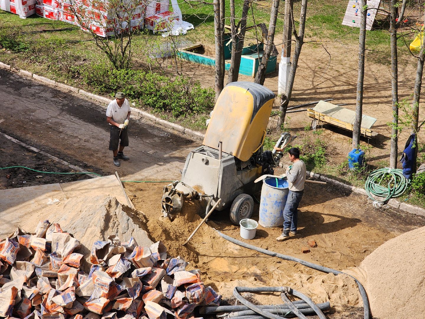 капитальный ремонт, капитальный ремонт детского сада, детский сад, руза, рузский городской округ, московская область, стройка,