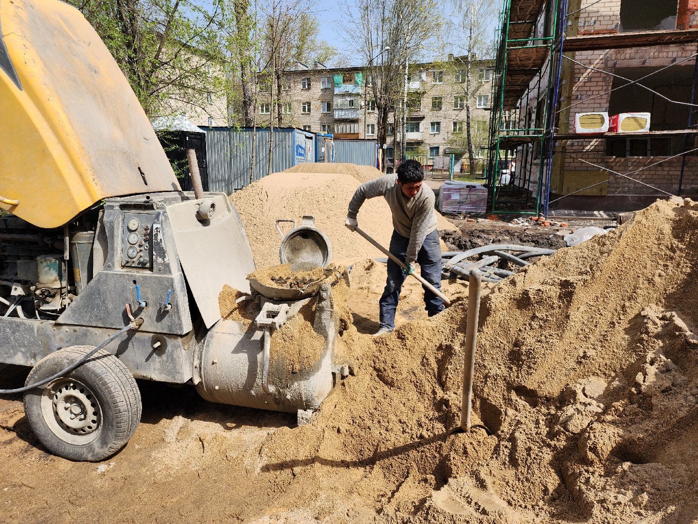 капитальный ремонт, капитальный ремонт детского сада, детский сад, руза, рузский городской округ, московская область, стройка,