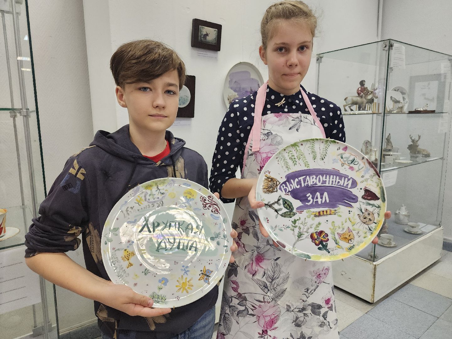 Выставка фарфора, выставочный зал, орехово зуево,