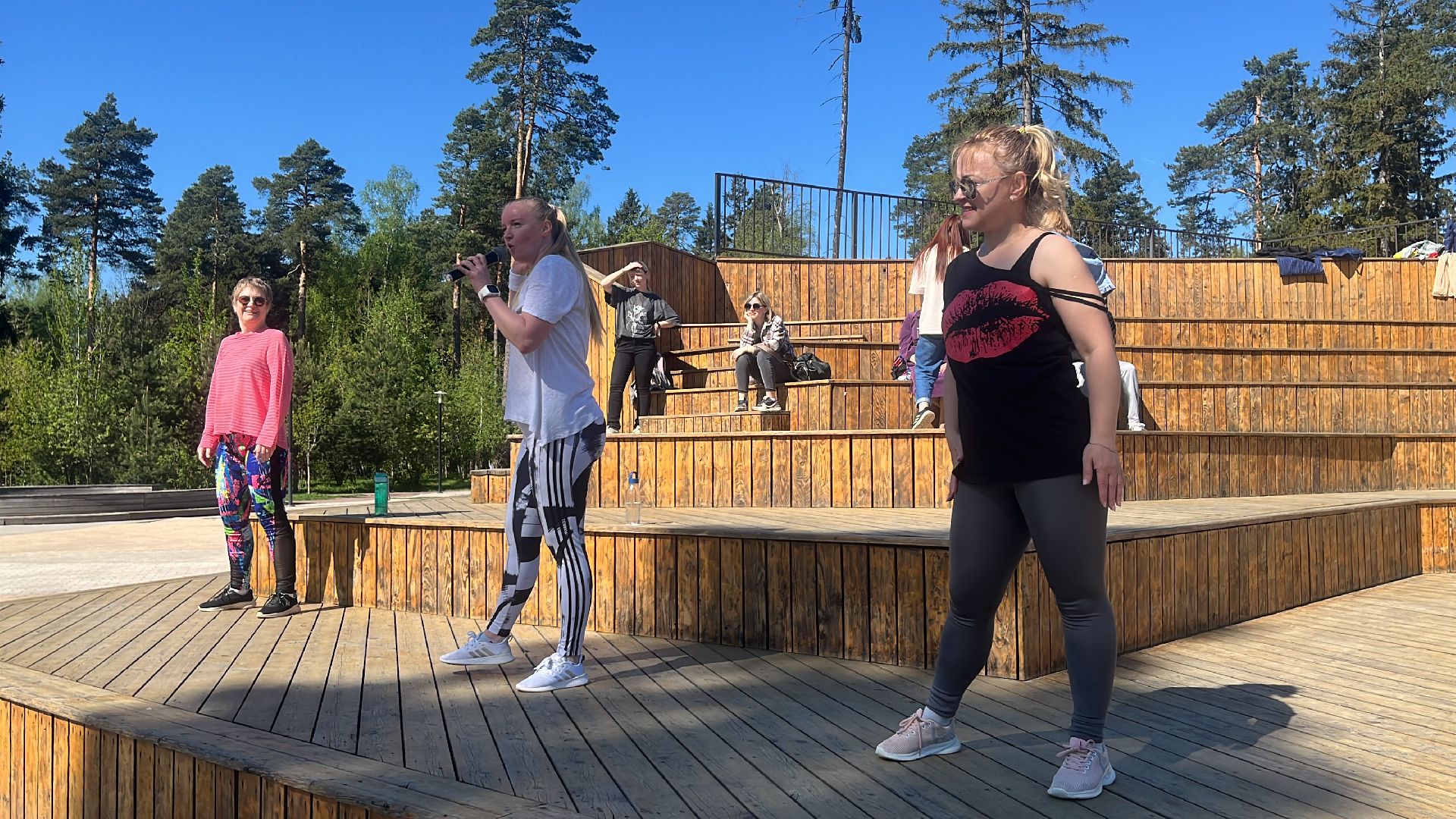 танцы, парк, Танцы в парке, зумба,