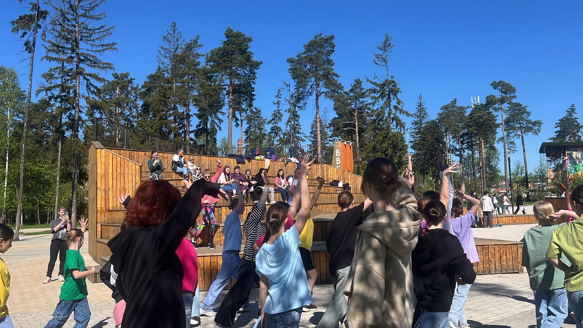 танцы, парк, Танцы в парке, зумба,