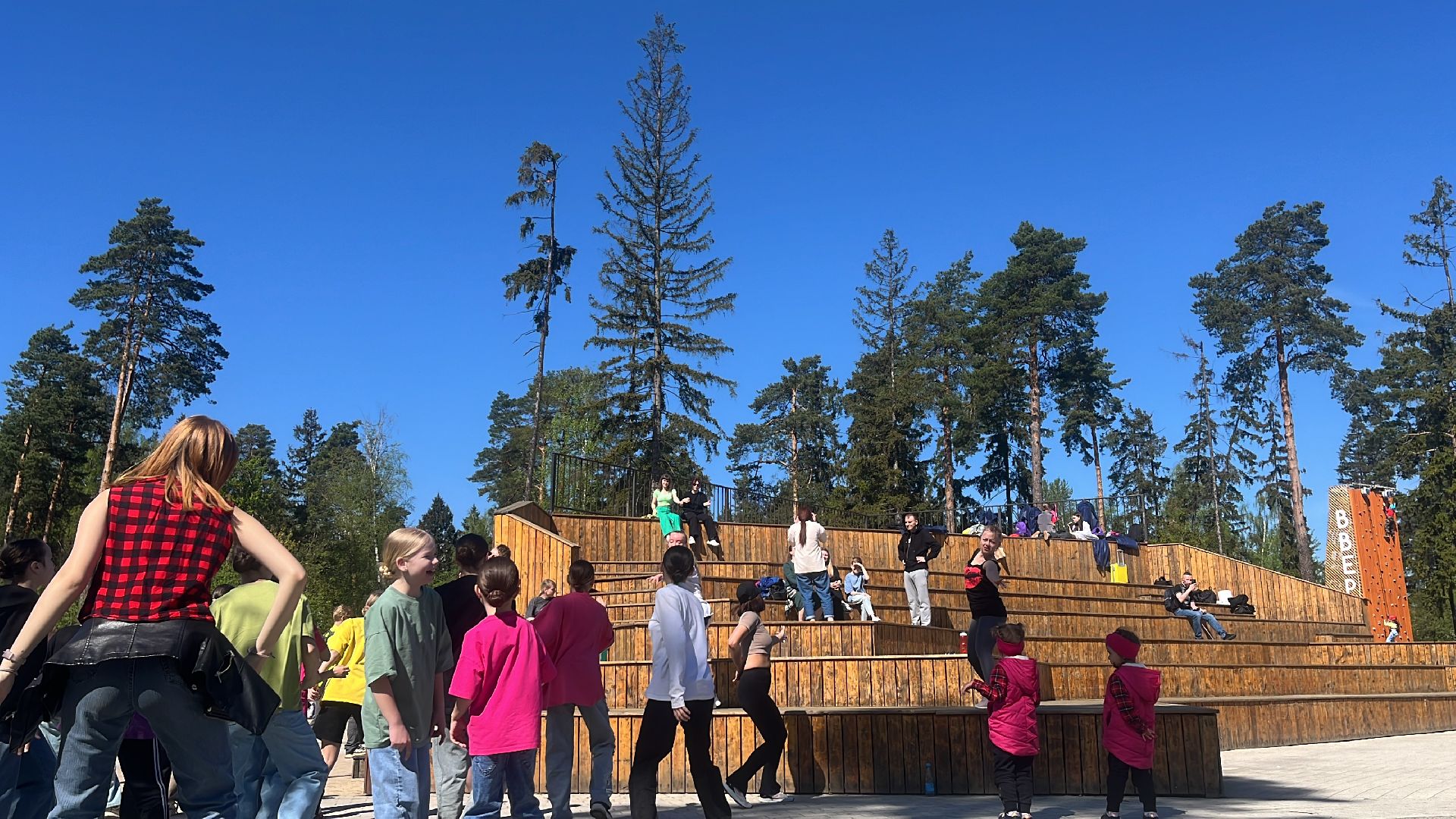 танцы, парк, Танцы в парке, зумба,