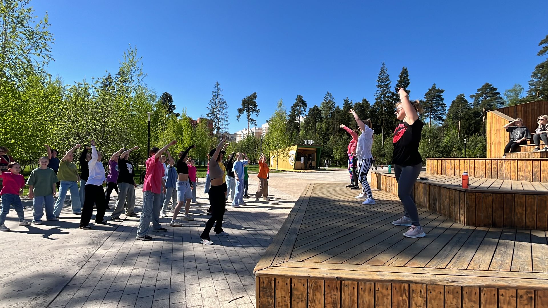 танцы, парк, Танцы в парке, зумба,