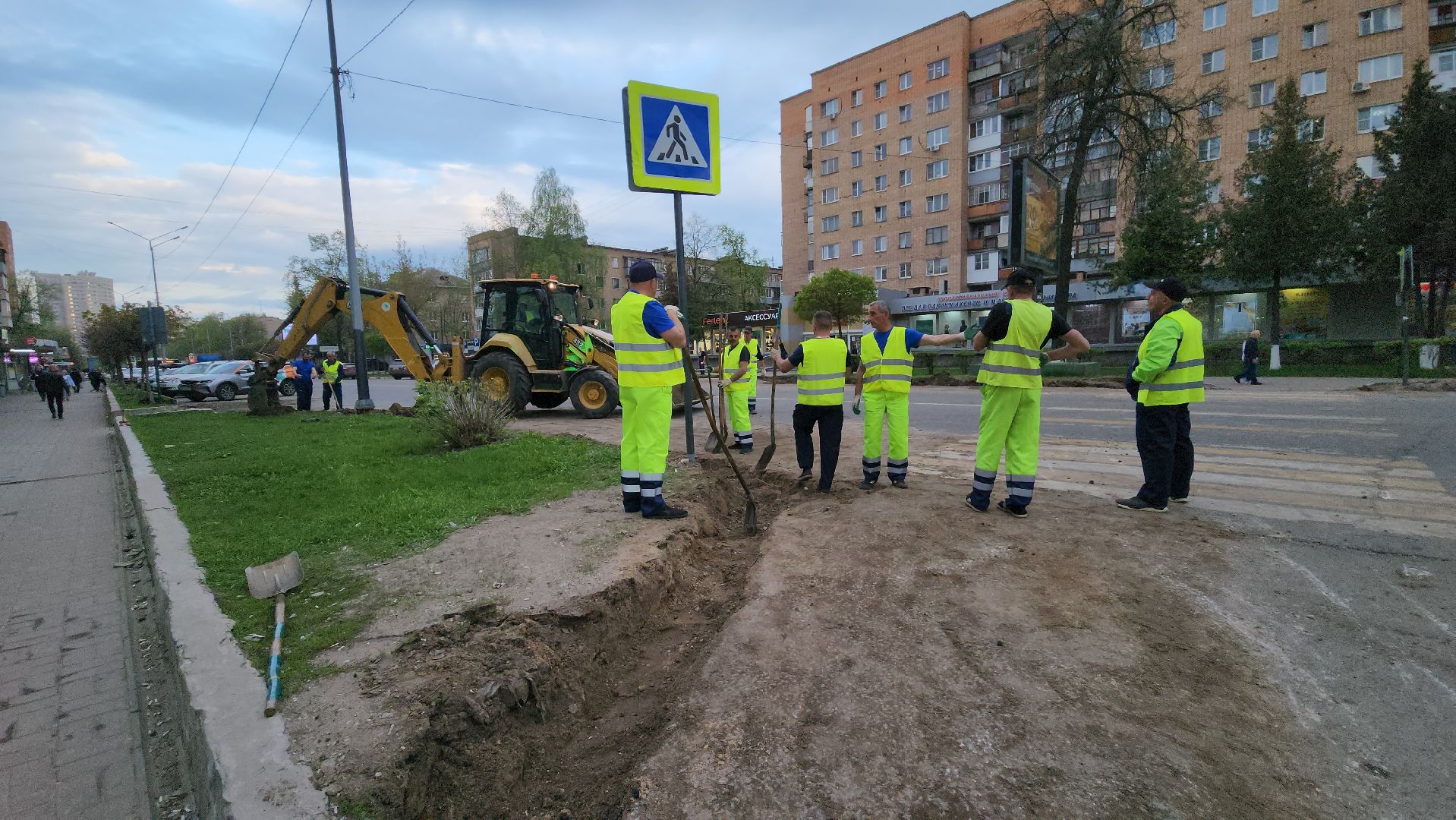 пушкино, ремонт дорог, благоустройство, проспект,