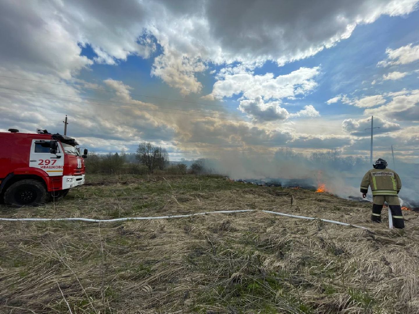 шаховская, мчс россии, пал травы,