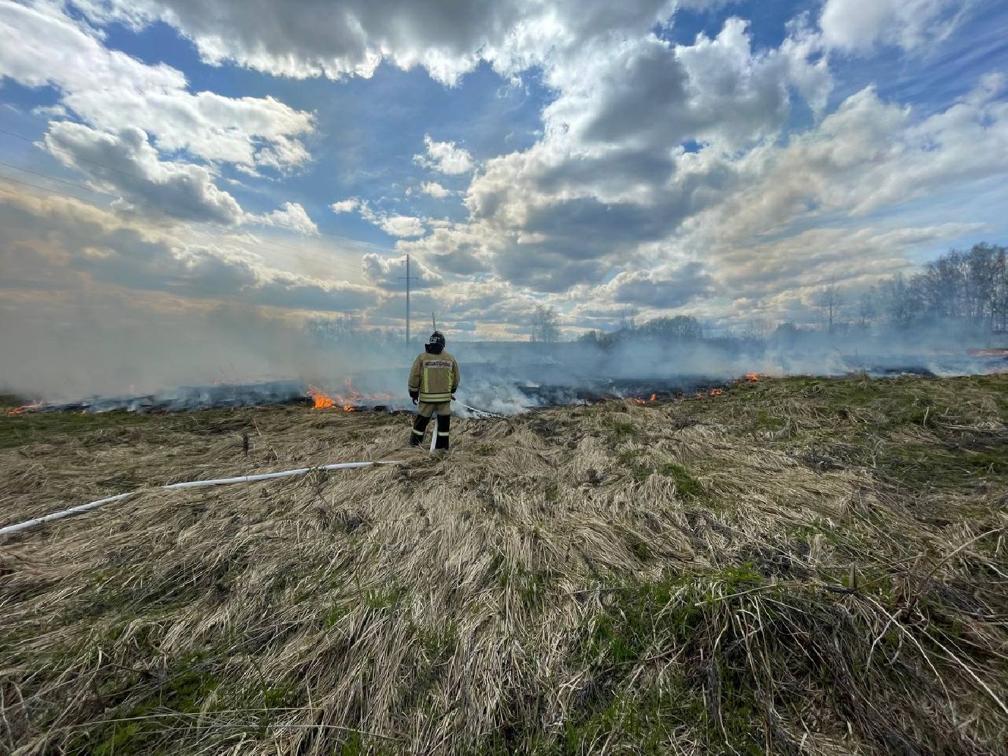 шаховская, мчс россии, пал травы,
