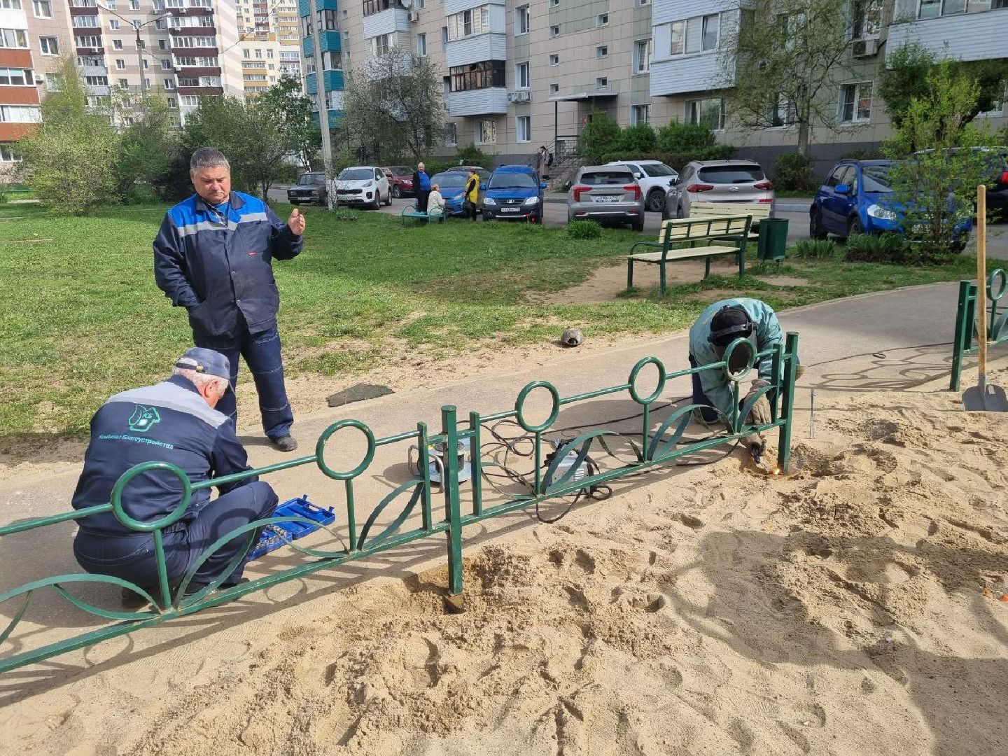 ГУСТ, Комбинат благоустройства, детские площадки, Домодедово,