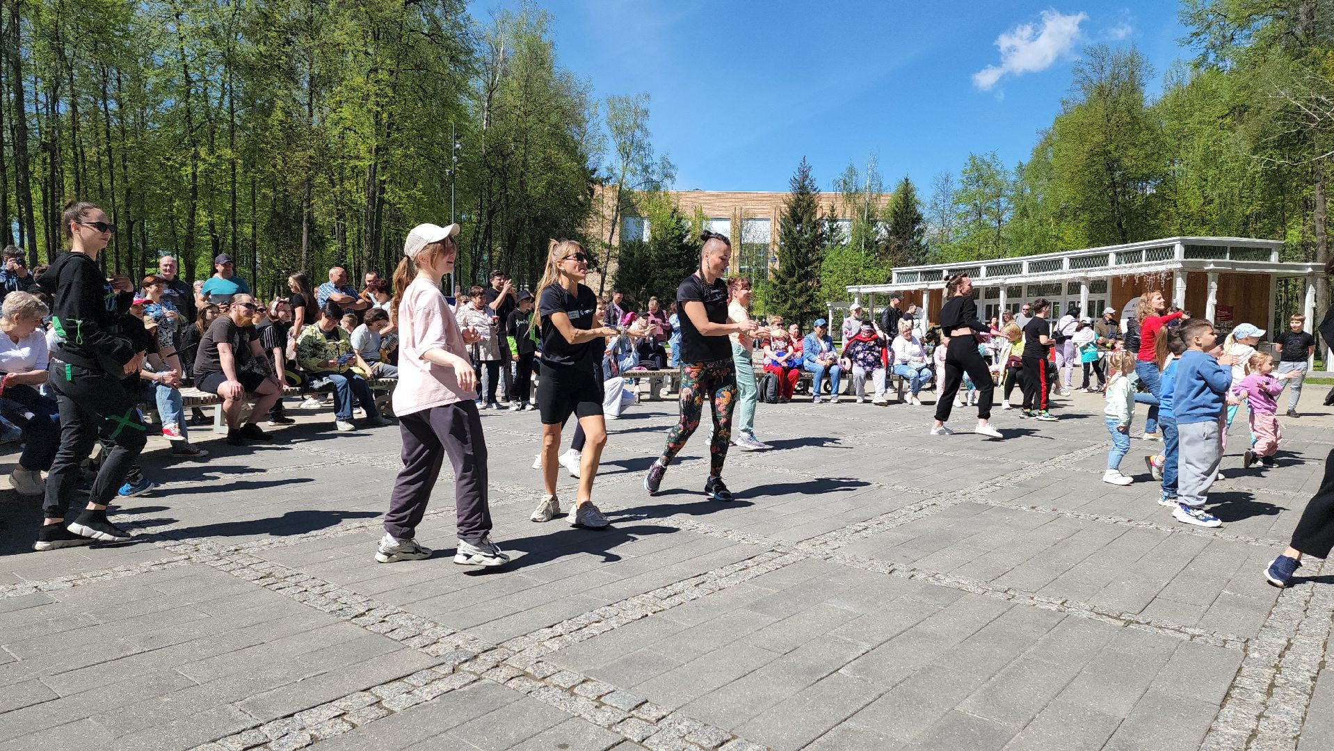 воскресенск, парк кривякино, теплый сезон,