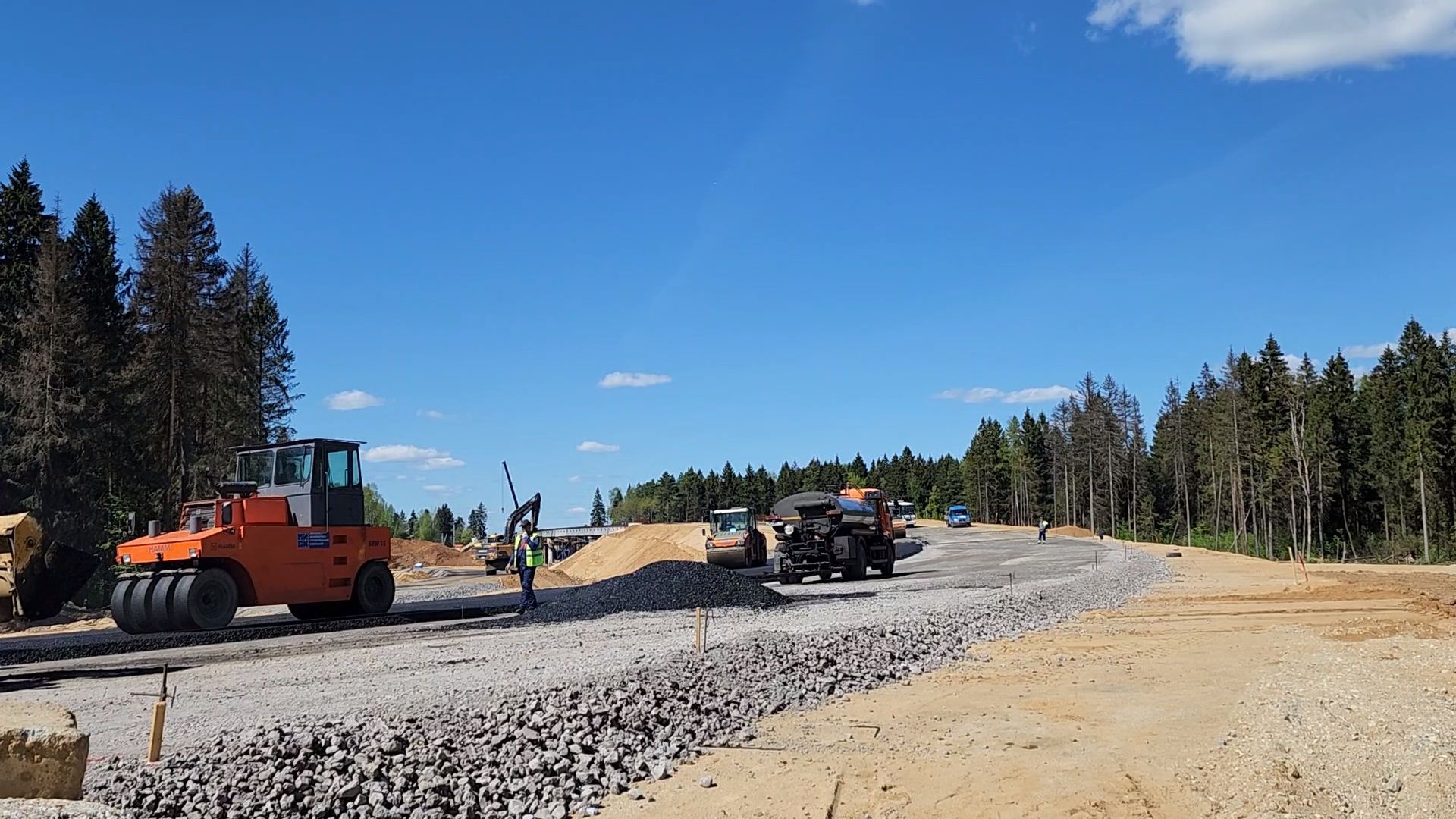 одинцово, малые вяземы, дорога, обход, цкад, эстакада, тоннель, мост,