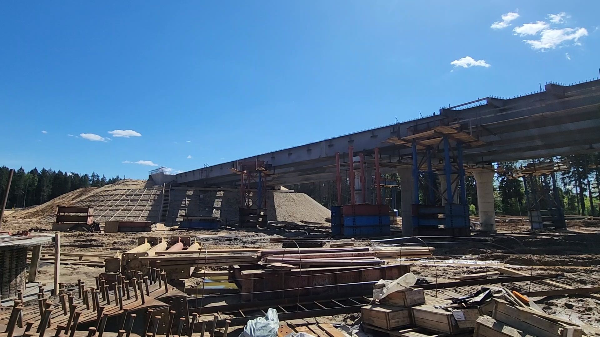 одинцово, малые вяземы, дорога, обход, цкад, эстакада, тоннель, мост,