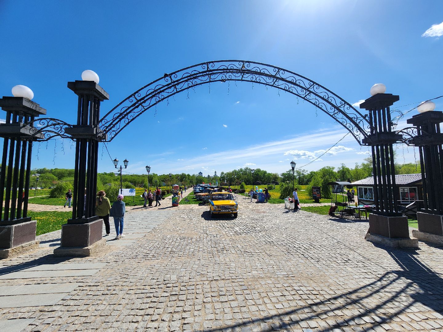 серпухов, подмосковье, парки серпухова, принарский парк,
