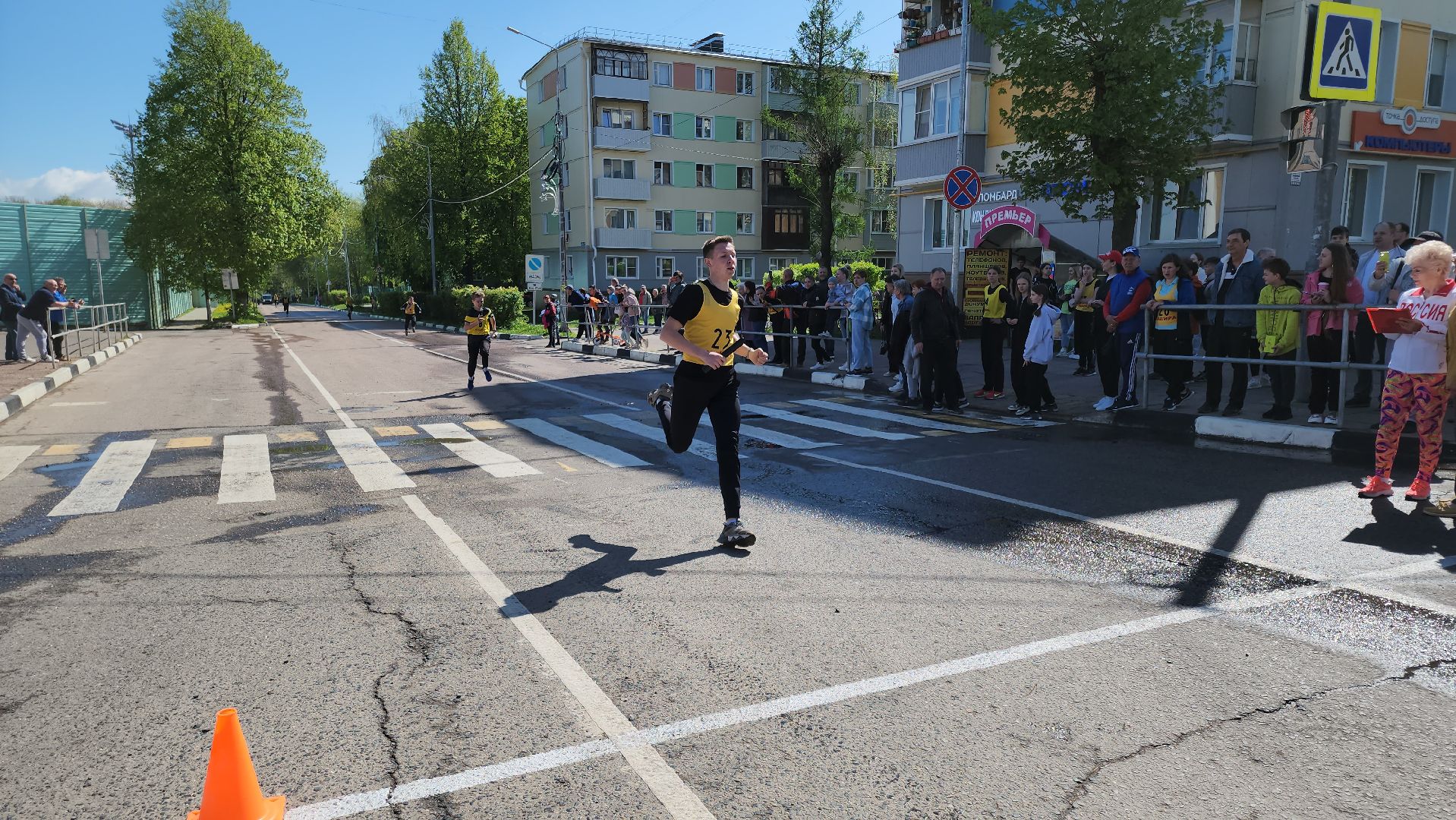 кашира, 1 мая, легкоатлетическая эстафета, бег, школьники, спортклуб кашира,