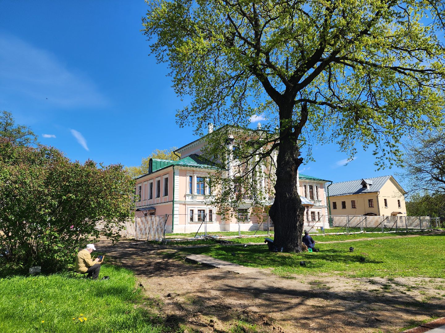 воскресенск, парк кривякино, художники, пленэр, творчество,