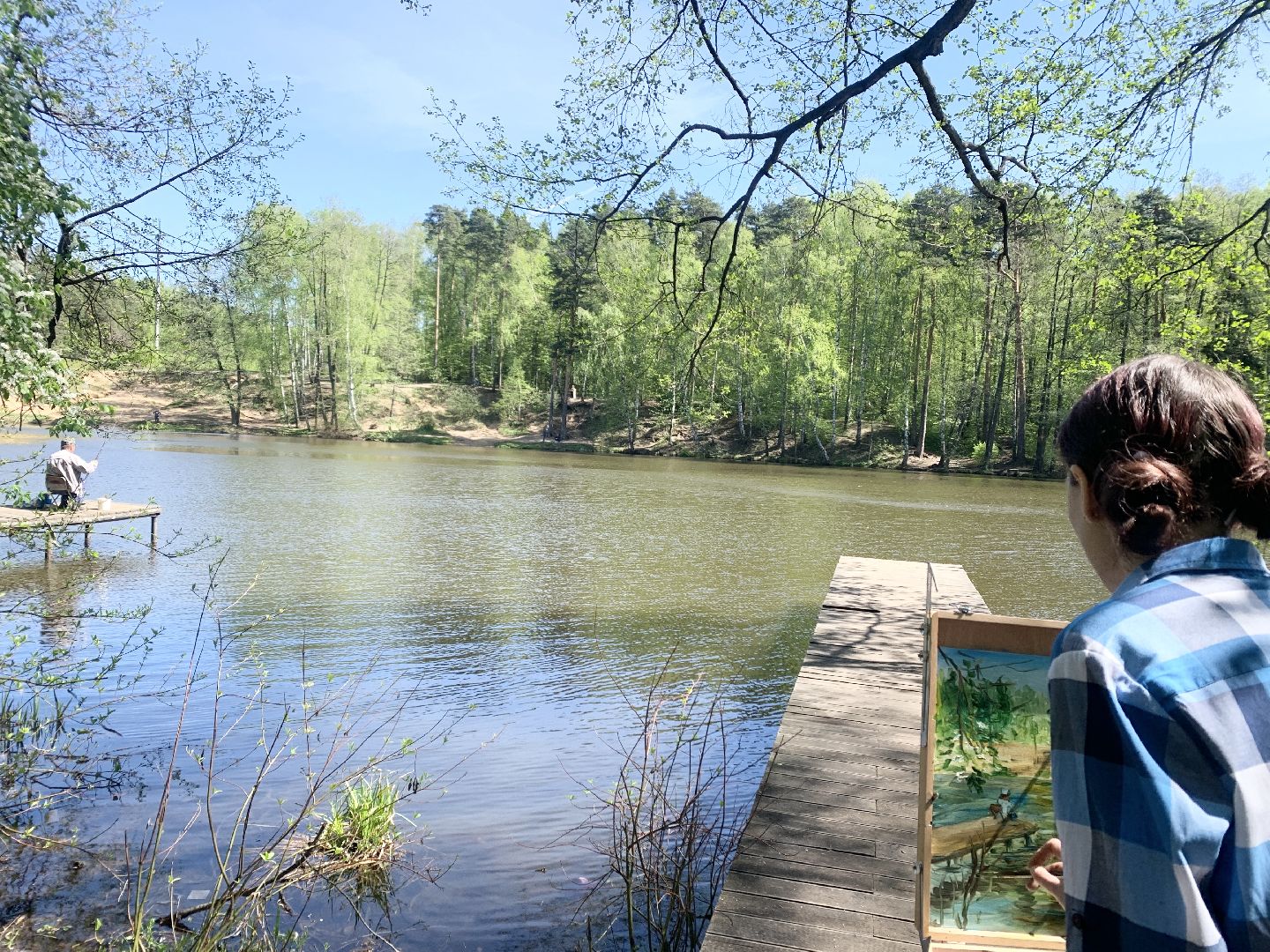 Балашиха, Подмосковье, 1 мая, первомай, пленэр, День международной солидарности художников, Художники-пленэристы,
