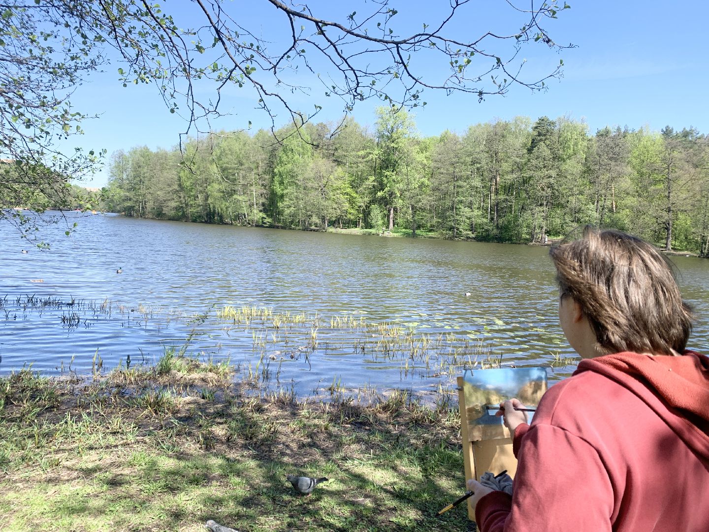 Балашиха, Подмосковье, 1 мая, первомай, пленэр, День международной солидарности художников, Художники-пленэристы,