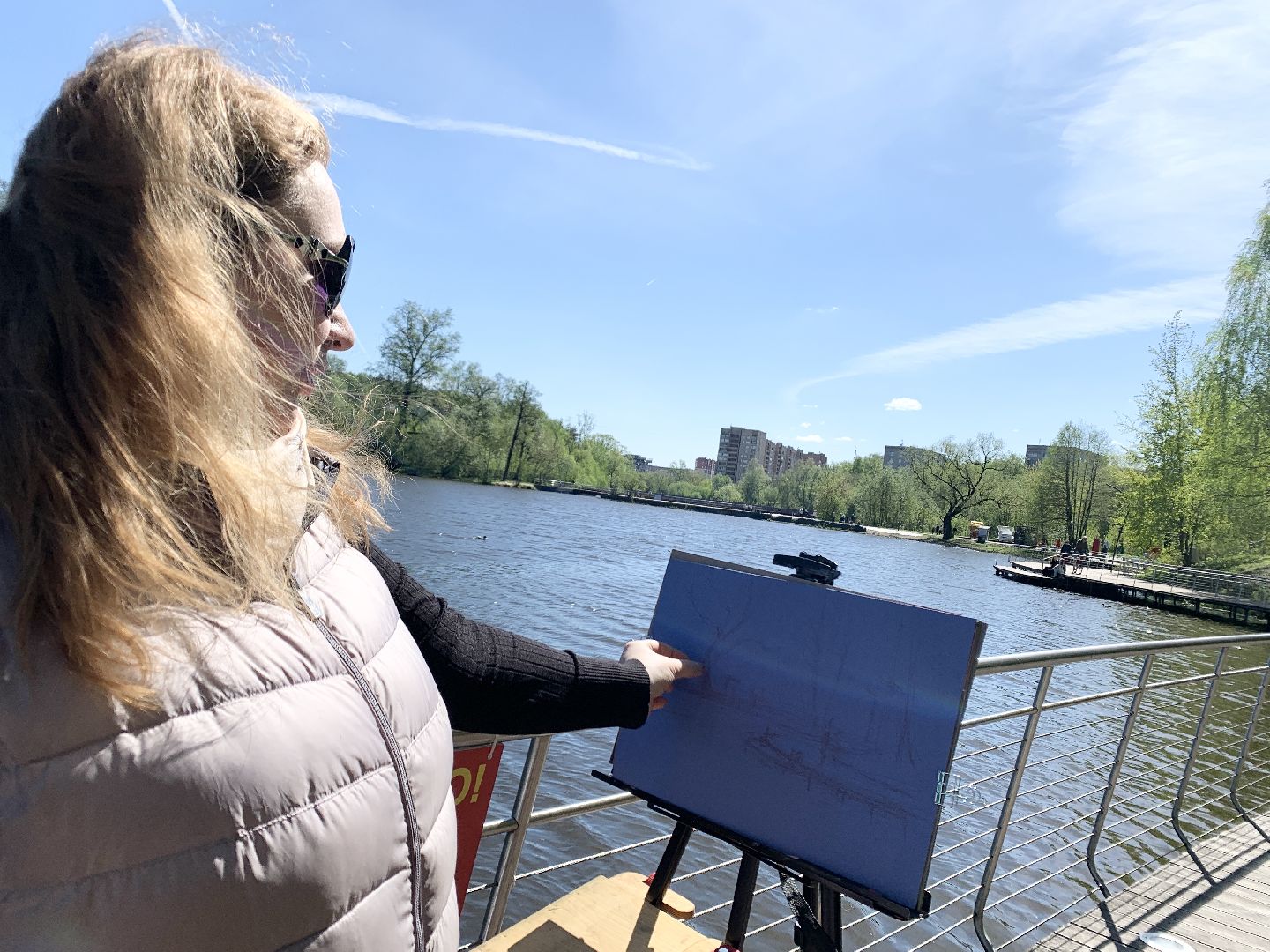 Балашиха, Подмосковье, 1 мая, первомай, пленэр, День международной солидарности художников, Художники-пленэристы,