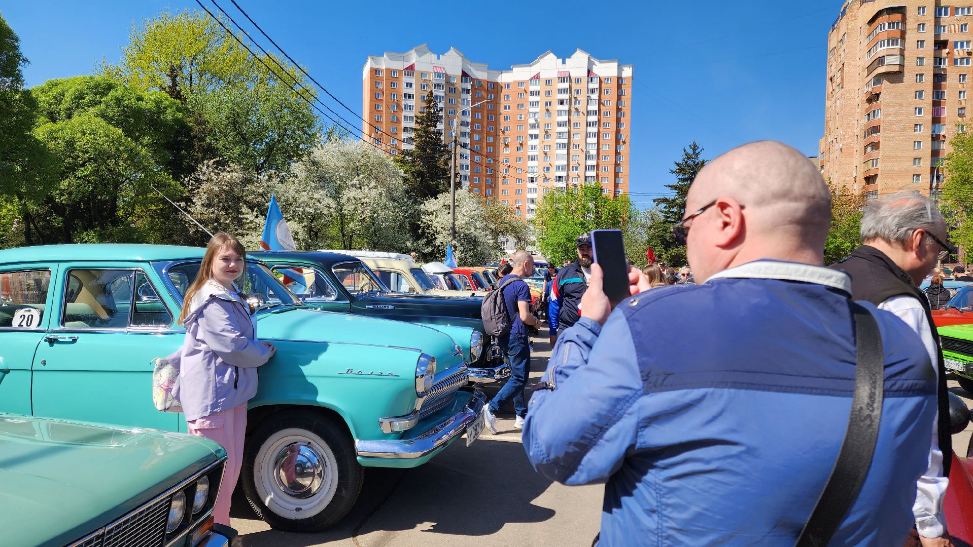 Подольск, Ретроавтомобиль, Автопром, 1 Мая,