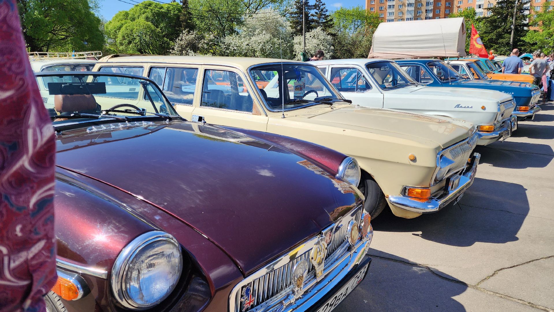 Подольск, Ретроавтомобиль, Автопром, 1 Мая,