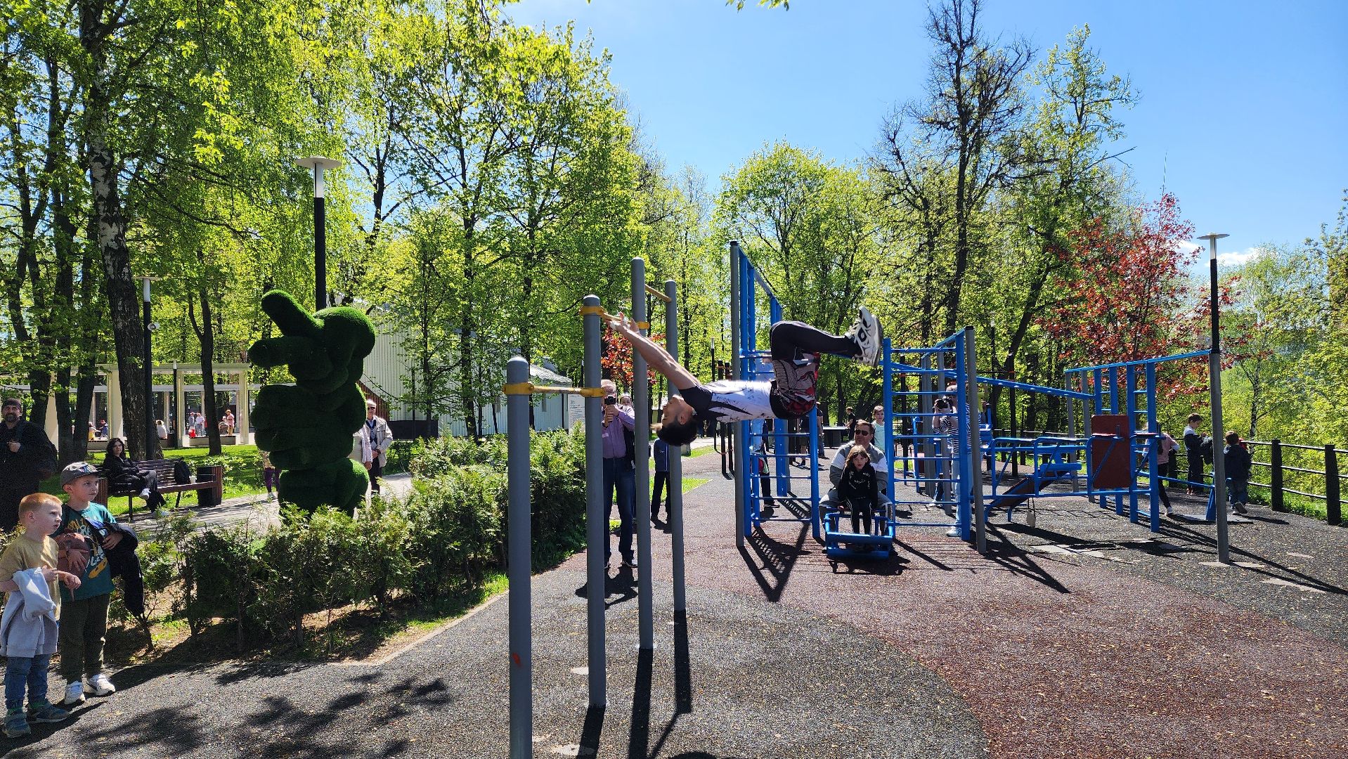 Подольск, Парк Талалихина, Летний сезон, парки подмосковья,