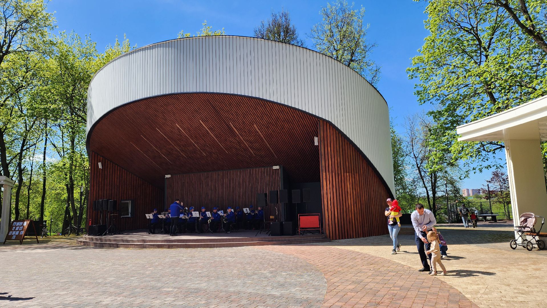 Подольск, Парк Талалихина, Летний сезон, парки подмосковья,