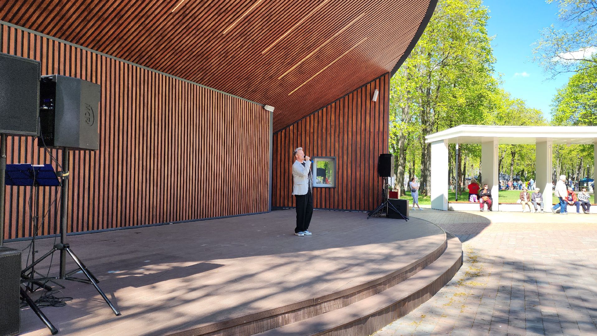 Подольск, Парк Талалихина, Летний сезон, парки подмосковья,