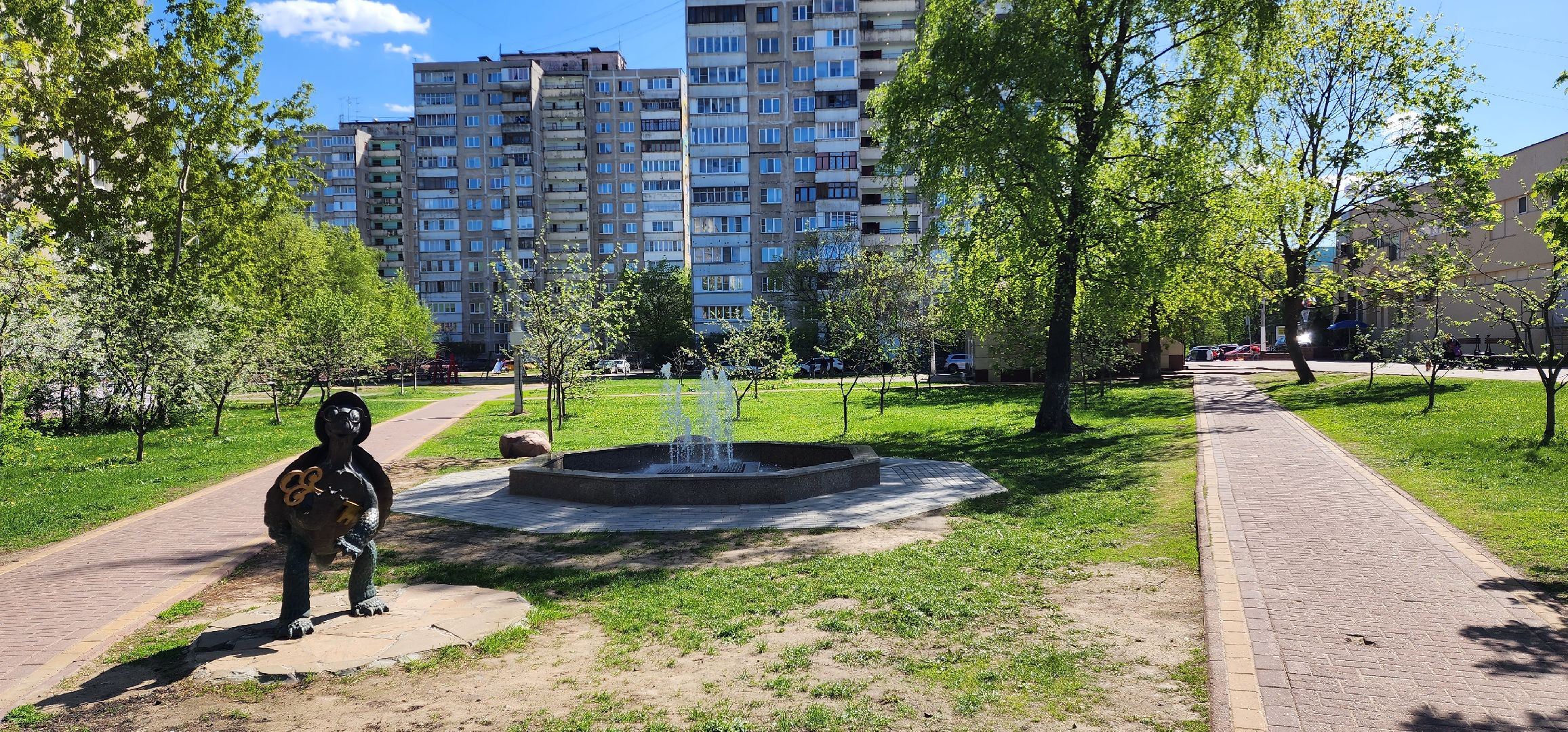 раменское, благоустройство, запуск фонтанов,