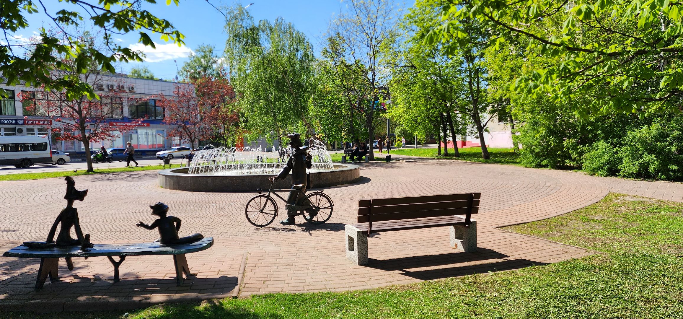 раменское, благоустройство, запуск фонтанов,