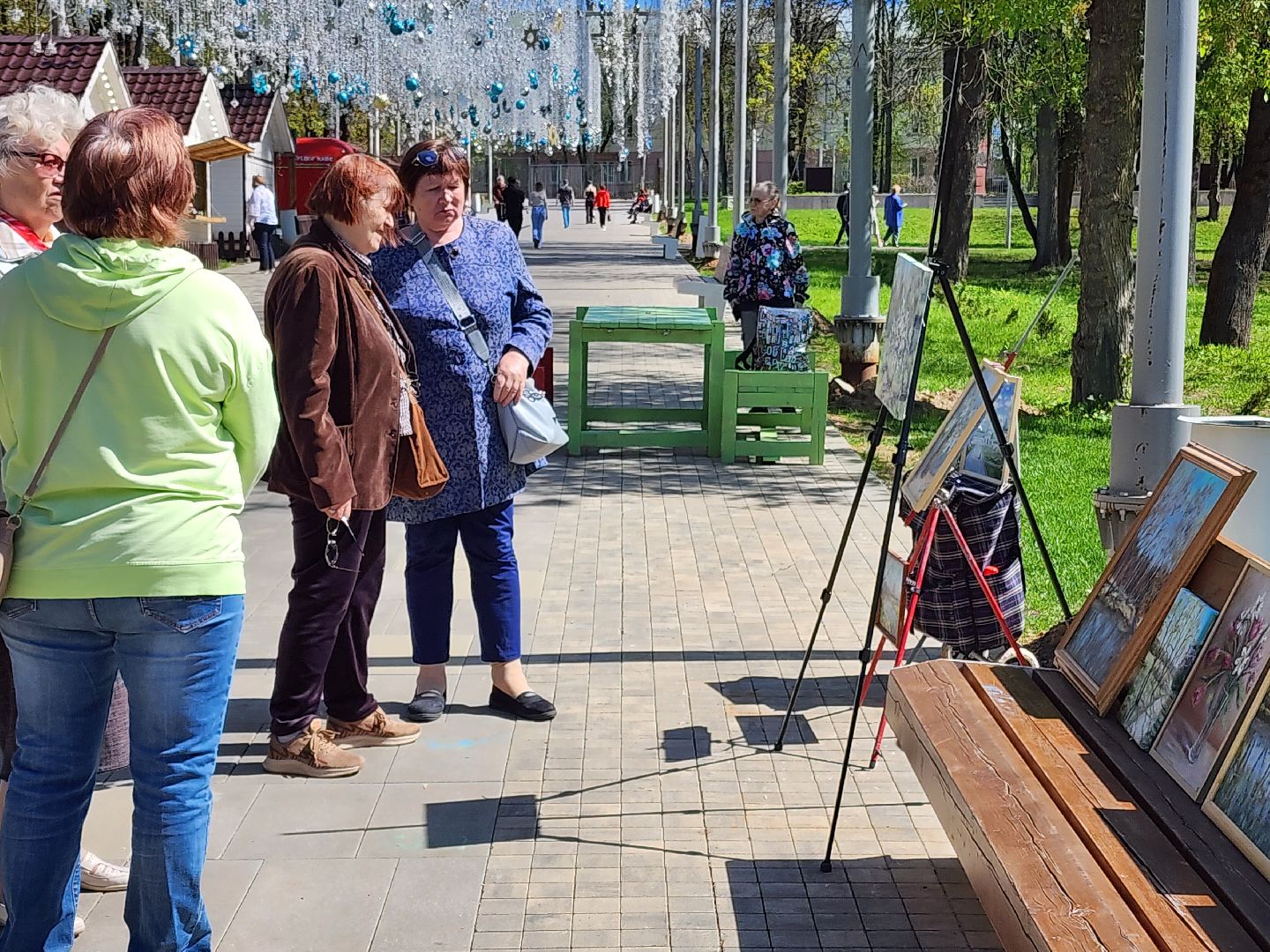 парки подмосковья, картины,